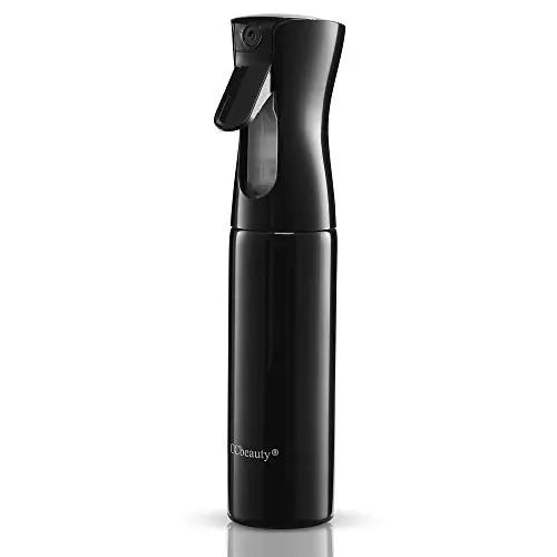 CCbeauty Fine Mist Spray Bottle,10 Oz/300ml Empty Water Bottle Houseplant Sprayer for Curly Hair, Hair Cutting, Barber, Hair Styling, Plants, Cleaning,Black CCbeauty Fine Mist Spray Bottle,10 Oz/300ml Empty Water Bottle Houseplant Sprayer for Curly Hair, Hair Cutting, Barber, Hair Styling, Plants, Cleaning,Black
