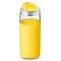Tronco 20Oz Borosilicate Glass Tumbler Bottle with Unbreakable Metal Mason Jar Style Lid and Protective Silicone Sleeve and Silicon Straw 2-Piece Set Pair BPA-Free Easy Cleaning Tronco 20Oz Borosilicate Glass Tumbler Bottle with Unbreakable Metal Mason Jar Style Lid and Protective Silicone Sleeve and Silicon Straw 2-Piece Set Pair BPA-Free Easy Cleaning