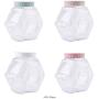 2100Ml Kitchen Food Container Seal Pot Tea Coffee Candy Storage Plastic Cereals Snacks Box Cookie Canister Jars,Dark Khaki