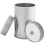 Tea Tins Canister Set with Airtight Double Lids for Loose Tea - Small Kitchen Canisters for Tea Coffee Sugar Storage, Loose Leaf Tea Tin Containers by SilverOnyx - Tea Canisters - 4 pc