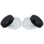 200Pcs X 2G 3G 5G 10G 15G 20G Transparent Sample Jars Pot Containers With Black Lids For Makeup Face Cream Lip Balms Storage,200Pcs X 15G