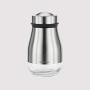 Transparent Seasoning cans Sets, Sealed jar Lids Stainless Steel Storage containers-A