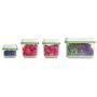 Rubbermaid 2041779 FreshWorks Produce Saver Food Storage Containers, 4 Piece Set