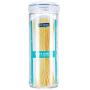 Yl Ly Glass Column Storage Tank Glass Sealed Storage Tank Four-Sided Lock Pasta Storage Tank (1600Ml)