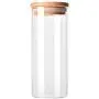 Transparent High Borosilicate Glass Kitchen Storage Bottle Store Food Ingredient Candy Biscuit Storage Jar Organization – Klare Hochboraquagel-Aufbewahrungskübel für Küche, Lebensmittel, Süßigkeiten, Kekse – Organisationsbehälter.