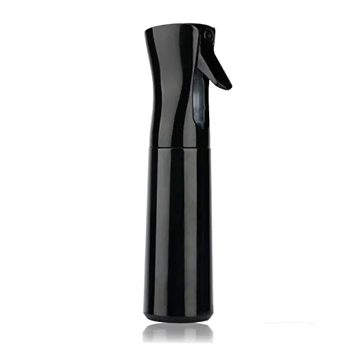 Fine Mist Continuous Spray Bottle for Hair, Uceoo Black Mist Spray Bottle Hair Mist Bottle for Curly Hair 10oz / 300ml Fine Mist Continuous Spray Bottle for Hair, Uceoo Black Mist Spray Bottle Hair Mist Bottle for Curly Hair 10oz / 300ml