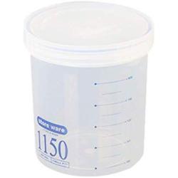 Kitchen Food Storage Plastic Container With Lids Sealing Pot Milk Powder Jar (B)