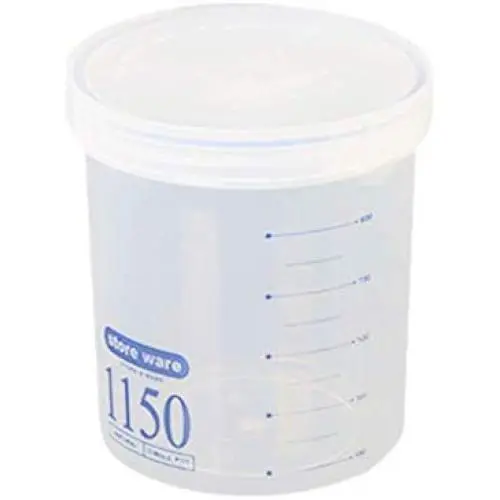 Kitchen Food Storage Plastic Container With Lids Sealing Pot Milk Powder Jar (B)