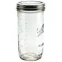 Ball 65500 Wide Mouth 24 Oz. Glass Mason Jars-9PCS/Set