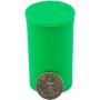 Pop Top Container by Emerald Mountain Supplier, Green, 19 Dram, 240 Pieces per Case