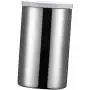 Canisters Kitchen Counter Stainless Steel with Lids - silvery