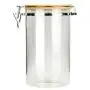 Bouteilles de Rangement en Verre UPKOCH avec Couvercles en Bambou Clip Airtight pour Thé, Café, Graines de Café, Sucre, Sel Bouteilles de Rangement en Verre UPKOCH avec Couvercles en Bambou Clip Airtight pour Thé, Café, Graines de Café, Sucre, Sel