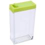 6er Set Transparent Küchen Gewürz Flaschen Aufbewahrungsbox Salz Pfeffer Glasbehälter