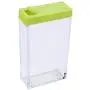 SANGAITIANFU 6 Pcs Transparent Kitchen Seasoning Bottle Storage Box Salt Pepper Jar
