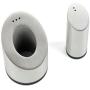 JUSTDOLIFE 2PCS Seasoning Bottle Practical Stainless Steel Shaker Spice Jar