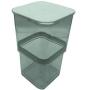 Adjustable Airtight Container Food Container Transparent Storage Jar Vacuum Retractable Storage Box for Kitchen
