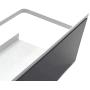 KOBWA Magnetic Storage Rack Wall Mounted Storage Organizer Shelf Spice Jar Rack for Home Kitchen Living Room Bathroom Absorption on Fridges and Metal Surfaces
