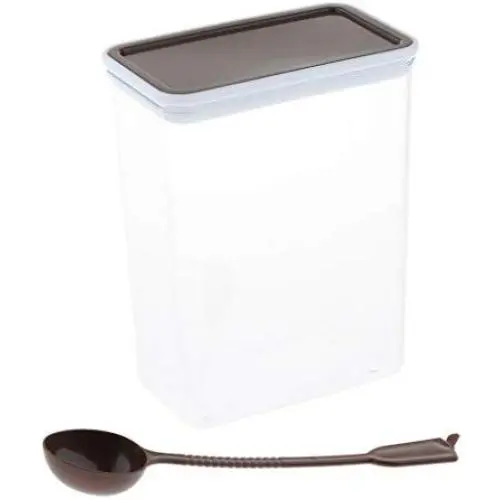 Almencla Cereal Container,Airtight Plastic Storage Containers Perfect for Food Storage Containers Kitchen Storage Containers - Brown Almencla Cereal Container,Airtight Plastic Storage Containers Perfect for Food Storage Containers Kitchen Storage Containers - Brown