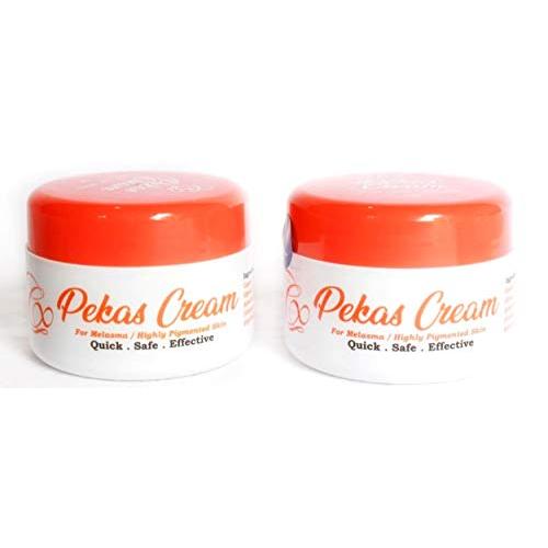 2 Jars Crystal Infinity Pekas Cream For Melasma & Highly Pigmented Skin - 2 x 15g