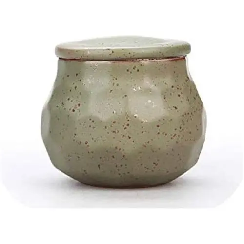 Creative Ceramic Small Tea Cans Spices Jar For Kitchen Decor Art Small Things Storage Box Tanks Sugar Jars Dried Nuts Sealed Jar,Olive Green Creative Ceramic Small Tea Cans Spices Jar For Kitchen Decor Art Small Things Storage Box Tanks Sugar Jars Dried Nuts Sealed Jar,Olive Green