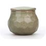Creative Ceramic Small Tea Cans Spices Jar For Kitchen Decor Art Small Things Storage Box Tanks Sugar Jars Dried Nuts Sealed Jar,Olive Green
