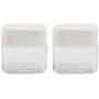 Portable Seasoning Spice Jar Sauce Condiment Bottle Containers Set for BBQ Camping with Storage Bag