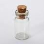 10 Pcs Cute Mini Clear Cork Stopper Glass Bottles Vials Jars Containers Small Wishing Bottle