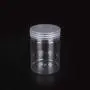 UPKOCH 10 pcs Food Storage Can Plastic Wild-mouth Sealed Transparent Container Storage Jar with Lid for Coffee Bean Honey Nuts (700ml)