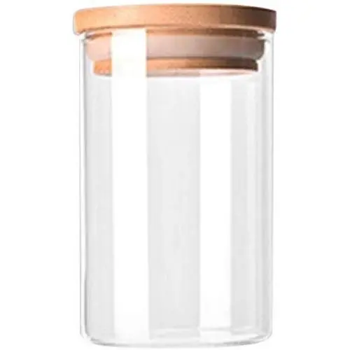 Bouteille de Stockage en Verre de Borosilicate Transparent Haute Transparence – Rodalind-CA Bouteille de Stockage en Verre de Borosilicate Transparent Haute Transparence – Rodalind-CA