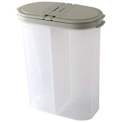 YTF-Plastic (PP) storage tank, kitchen grain storage box, double storage box green