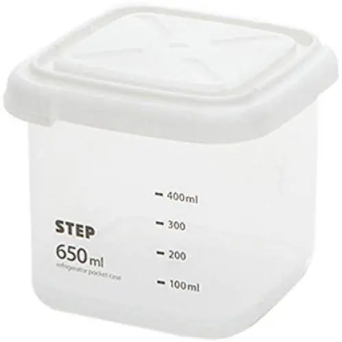 HUPLUE Kitchen Square Canister Grain Storage Tanks Airtight Food Storage Containers Food Storage Containers Food Storage Jar
