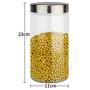 1Pcs Food Storage Glass Jar No Lead Kitchen Storage Bottles Sealed Cans With Cover Large Capacity Candy Glass Jars Tea Box,2