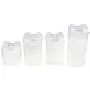 vinmax Kitchen Canister Set 4 packs Bottles for Coffee/Tea/Milk Powder/Spice Vacuum Storage Tank Jars vinmax Kitchen Canister Set 4 packs Bottles for Coffee/Tea/Milk Powder/Spice Vacuum Storage Tank Jars