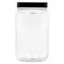 XX-Large Clear Glass Storage Jar with Air-Tight Lid XX-Large Clear Glass Storage Jar with Air-Tight Lid