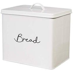 Cypress Home White Steel Kitchen Canisters, Set of 5