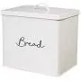 Cypress Home White Steel Kitchen Canisters, Set of 5 Cypress Home White Steel Kitchen Canisters, Set of 5