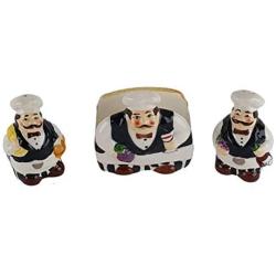 FAT CHEF Kitchen Counter Accessories (Salt/Pepper Set)