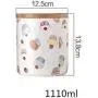 Food Storage Jar, Ceramic Kitchen Canisters with Airtight Seal Bamboo Lid, Food Storage Canister for Tea, Coffee Bean, Spice, Sugar, Flour 750ml/ 1110ml/ 1650ml (2:125x138mm) Food Storage Jar, Ceramic Kitchen Canisters with Airtight Seal Bamboo Lid, Food Storage Canister for Tea, Coffee Bean, Spice, Sugar, Flour 750ml/ 1110ml/ 1650ml (2:125x138mm)