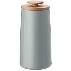 Stelton Emma Tea Canister Storage Jar, Grey by Holmback & Nordentoft