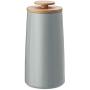 Stelton Emma Tea Canister Storage Jar, Grey by Holmback & Nordentoft