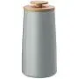 Stelton Emma Tea Canister Storage Jar, Grey by Holmback & Nordentoft