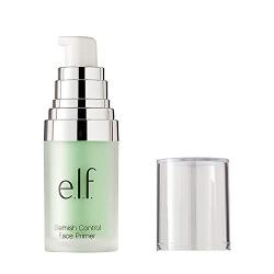 e.l.f., Blemish Control Face Primer - Small, Long Lasting, Skin Perfecting, Controls Breakouts and Blemishes, Matte Finish, Infused with Salicylic Acid, Vitamin E & Tea Tree, 0.47 Fl Oz