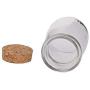 Mini Round Glass Favor Storage Jars Bottle Containers Suit for Home Kitchen Food Sugar and Jam Storaged and Wedding Decoration