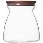 Contenant de stockage alimentaire en plastique transparent ou en verre pour grains, thé, café, sucre, sel (1100ml/700ml) Contenant de stockage alimentaire en plastique transparent ou en verre pour grains, thé, café, sucre, sel (1100ml/700ml)
