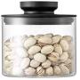 Lock&Lock One-Button Borosilicate Glass Canister Pressure Release Storage Jar (2.21-cup)
