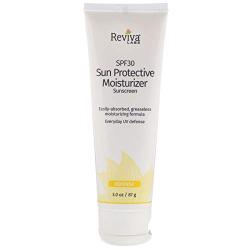 Reviva Labs SPF 30 Sun Protective Moisturizer Sunscreen, 1.05oz