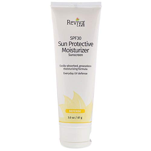 Reviva Labs SPF 30 Sun Protective Moisturizer Sunscreen, 1.05oz