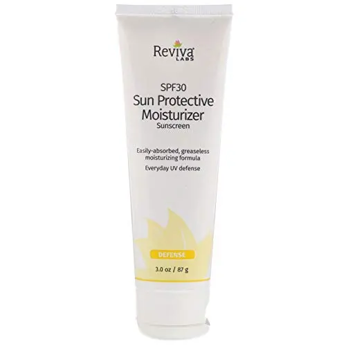 Reviva Labs SPF 30 Sun Protective Moisturizer Sunscreen, 1.05oz Reviva Labs SPF 30 Sun Protective Moisturizer Sunscreen, 1.05oz
