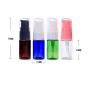 12PCS 10ml /0.34oz Empty Plastic Lotion Bottle with Bird Mouth and Clear Cover Refillable Container Storage Cans Pot Jars Sample Packing Skin Care Tool for Lotion Cream Essential Oil (Transparent)