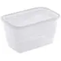 keeeper Food Box Fredo Fresh 0,75L Rectangle 4 Pieces, Polypropylene, Purple, 15.5 x 10.5 x 8.5 cm